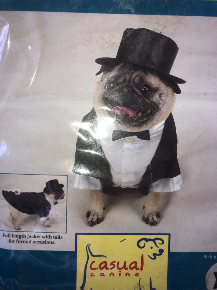 XS Tux Halloween Costume Casual Canine NEW - Image 3 of 4