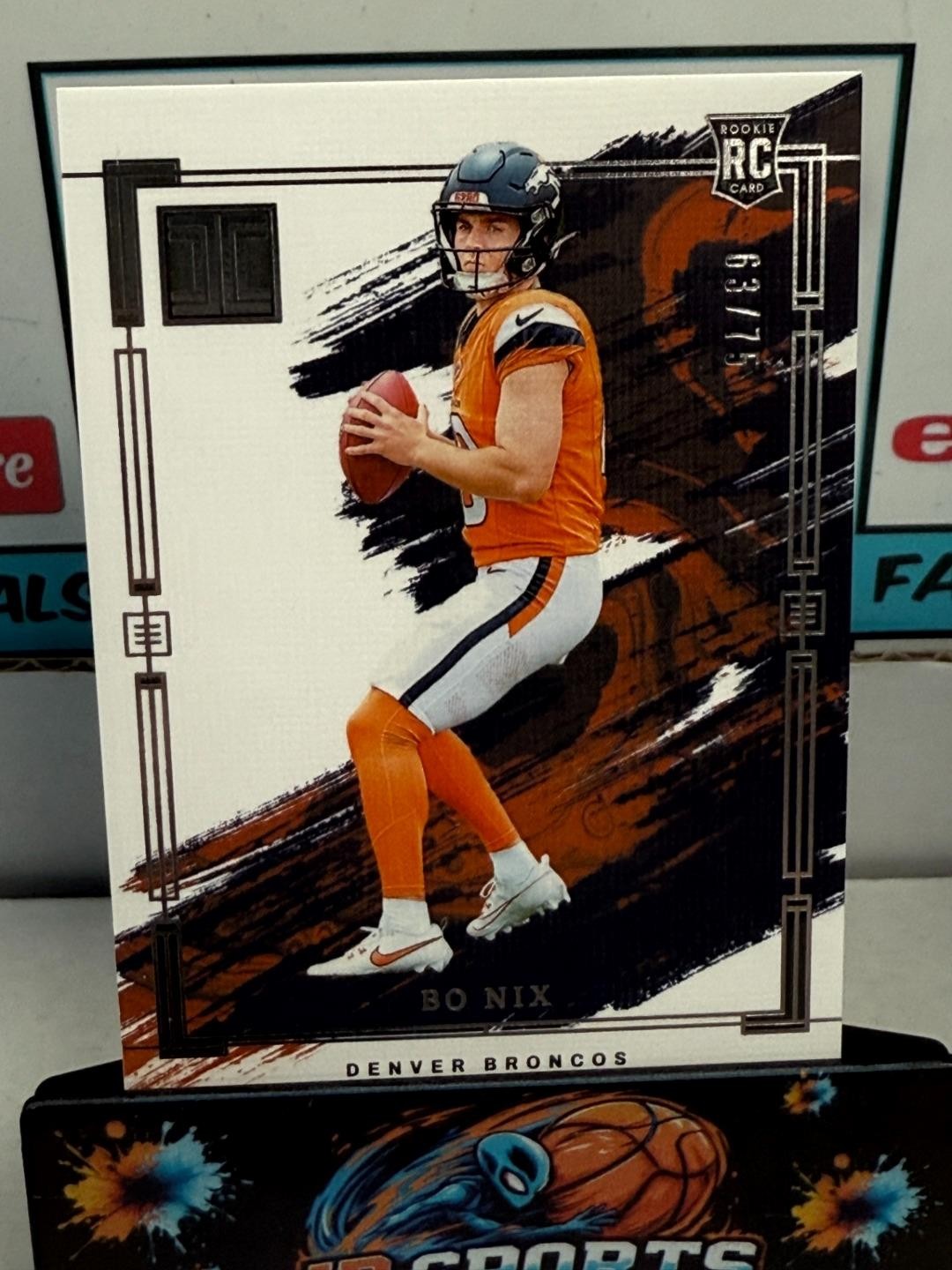 2024 Panini Impeccable Football BO NIX Rookie /75 RC #76 Denver Broncos #1508