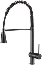 Anzzi KF-AZ211 Carriage 1.8 GPM 1 Hole Pre-Rinse Pull Down - Bronze