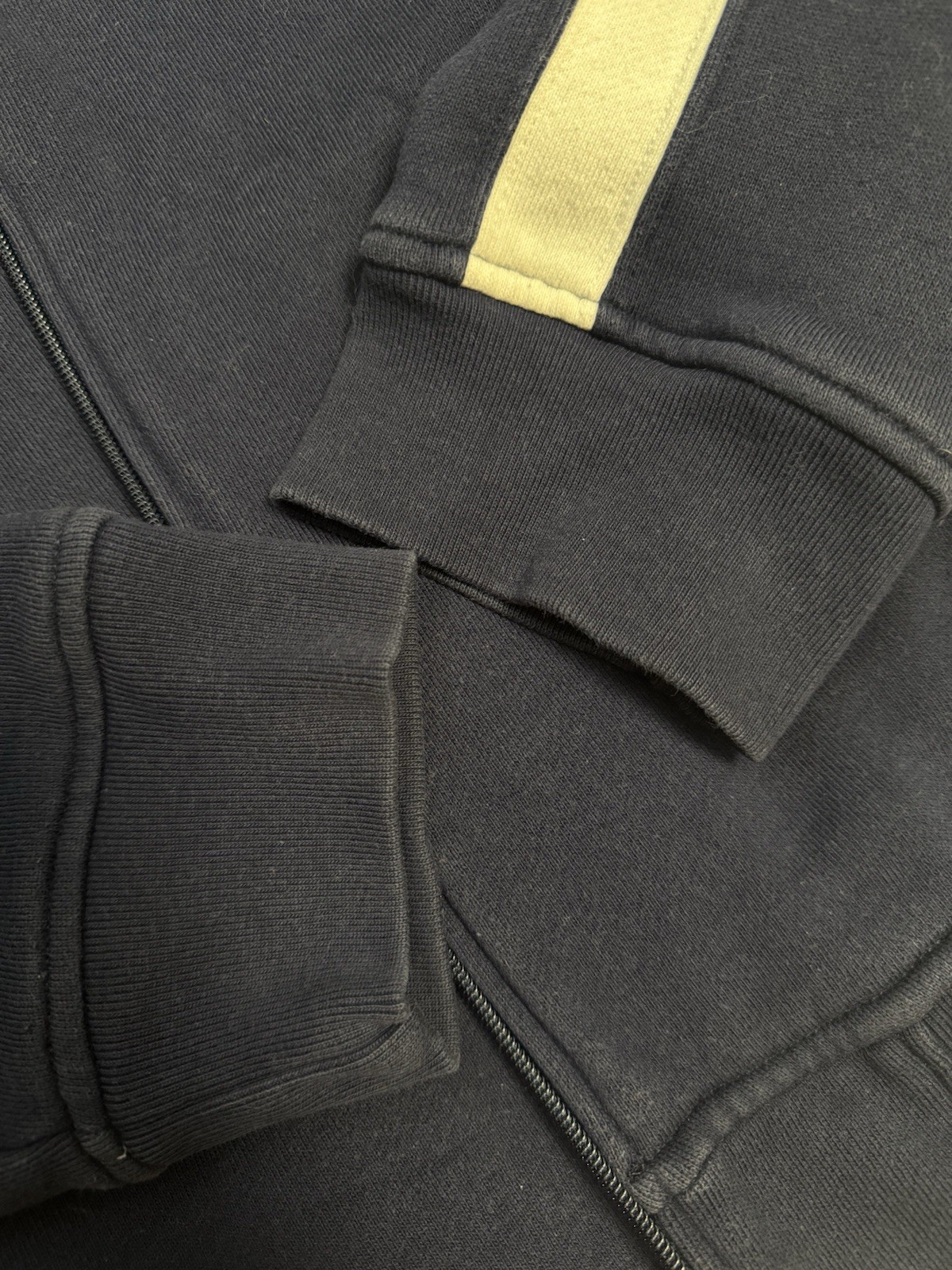 Polo Ralph Lauren Wimbledon Full Zip Fleece Mock Big Pony Sweatshirt Navy Men's  thumbnail 7