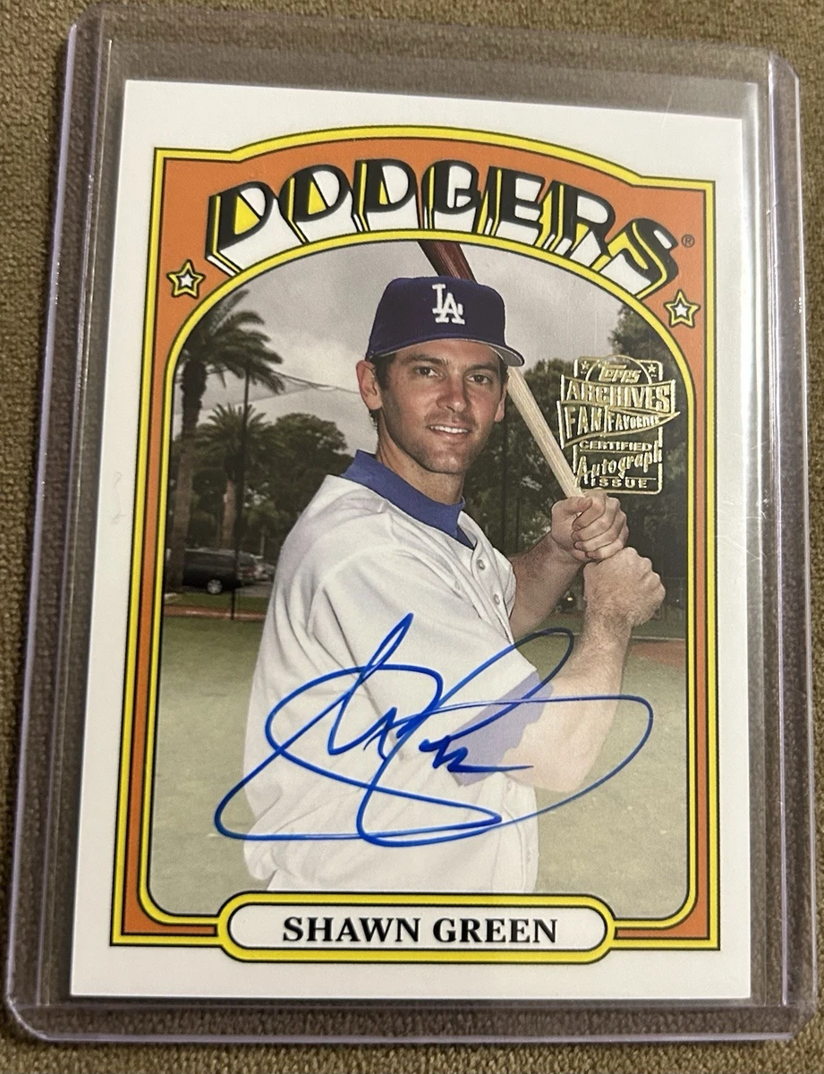 Major Leagues Baseball MLB) (Shawn Green Sports Trading Cards
