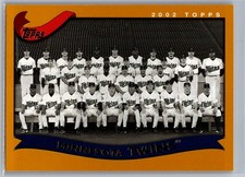 2002 Topps #657 Minnesota Twins Base Team Photo
