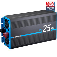 ECTIVE TSI 25 PRO 12V 230V 2500W Inverter Camper Priorità di Rete