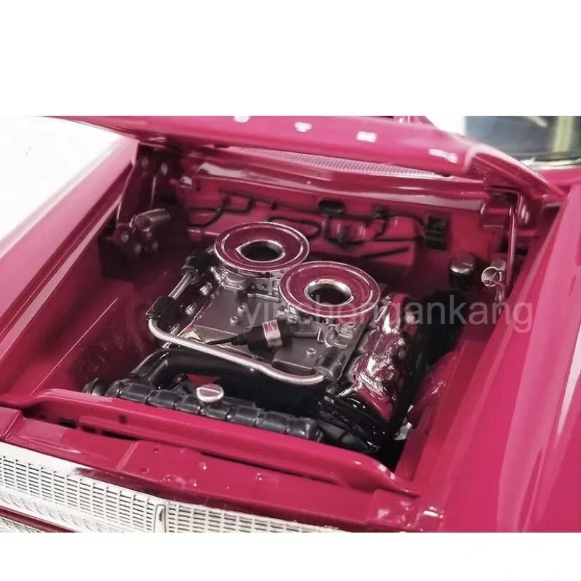 Acme 1/18 Scale Diecast A1806510 - 1965 Plymouth Moulin Rouge - Dark Pink - Image 3 of 4