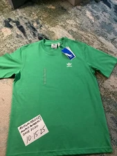 NWT Adidas Originals Trefoil Essentials Green T-Shirt Men’s Sz M FREE SHIPPING!!