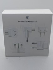 MD837AM/A World Travel Adapter Kit - White Apple New Open Box Unused