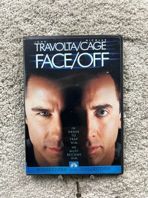 Face/Off DVD 1997 John Travolta Nicolas Cage Widescreen John Woo Action Thriller