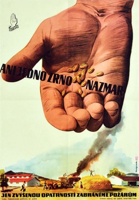 Brandschutz Getreideernte