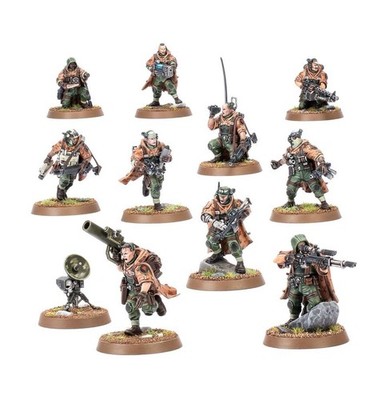 Spectre Squad Kill Team Terror on Devlan Schemen Trupp Astra Militarum Neu