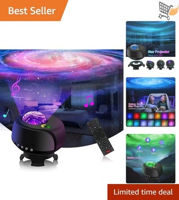 Galaxy Star Projector 2.0 Nebula Light with Changing Shapes for Room Decor