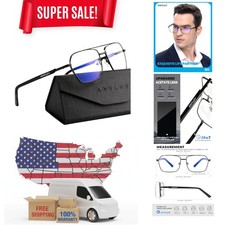 Blue Light Glasses Men/Women, Blue Light Blocking Glasses, Computer Screen Bl...