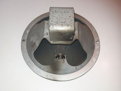 Pos 1) 1 Breitband-Lautsprecher 6 Ruf Isp. 22a aus Siemens H42 Schatulle