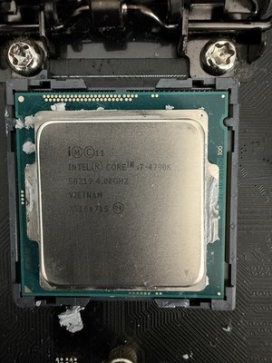 Intel Core i7-4790K 4,0 GHz Sockel 1150 CPU Prozessor SR219 voll funktionsfähig