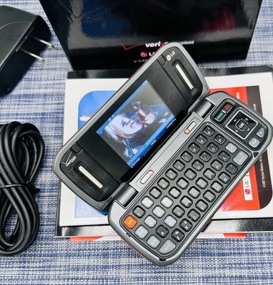 LG enV VX9900 - Orange & Gray ( Verizon ) Flip Keyboard Phone W/Box - Rare Find