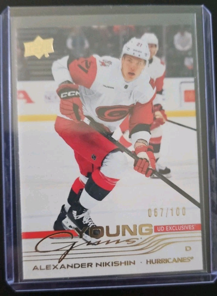 2025-26 Upper Deck Series 2 - Young Guns Alexander Nikishin #461 Exclusives /100