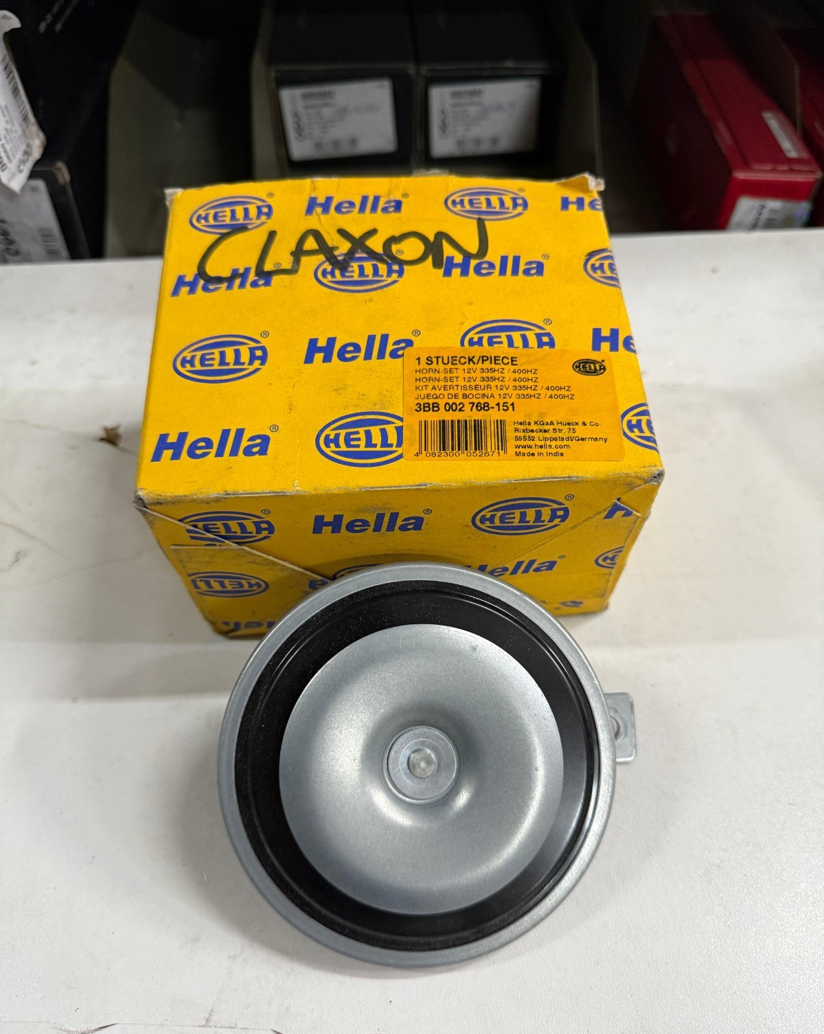 HELLA 3BB002768151 CLACSON AUTO PER BMW 002768551, 0881367310, 61331357088, 4381