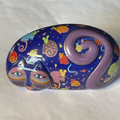 Laurel Burch 1998  CAT & MOUSE Cat Figurine Numbered A1718