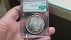1890-S Morgan Dollar PCGS MS62PL CAC Rare Rattler — Generation 1.2 Holder