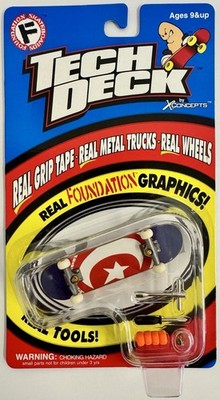 Tech Deck Gen 1 - FOUNDATION Skateboards #3104 (1999) RARE