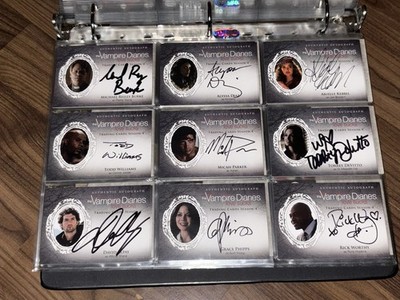 Vampire Diaries Season 4  Autograph Trading Card 15 x Cards Set