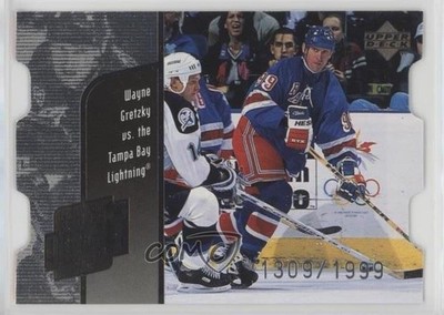 1998-99 Upper Deck Year of the Great One Die-Cut Quantum Wayne Gretzky HOF 0a6