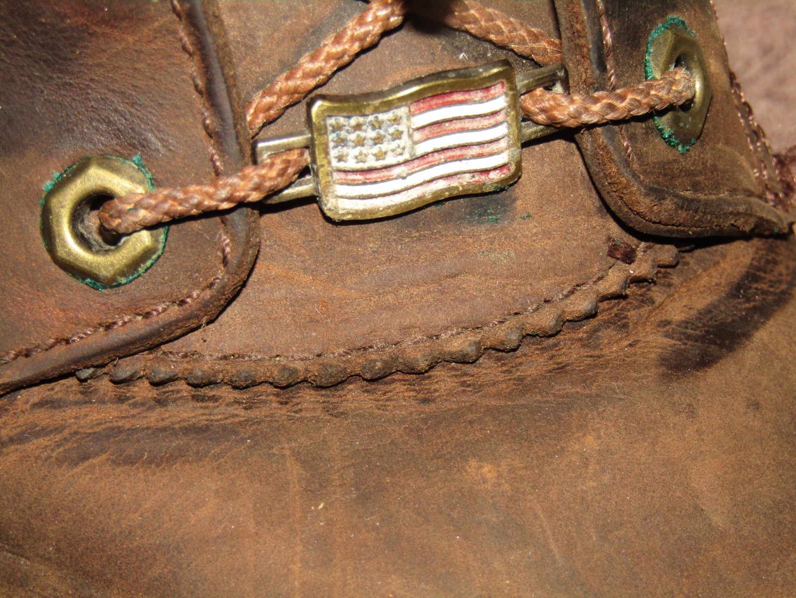 Chippewa Boots Leather Brown Chip-A-Tex Waterproof Insulated Steel Toe Size 13 E