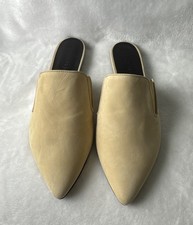 JENNI KAYNE Suede Mules WOMENS EU 36 Us 6 Pointed Toe Slip-On