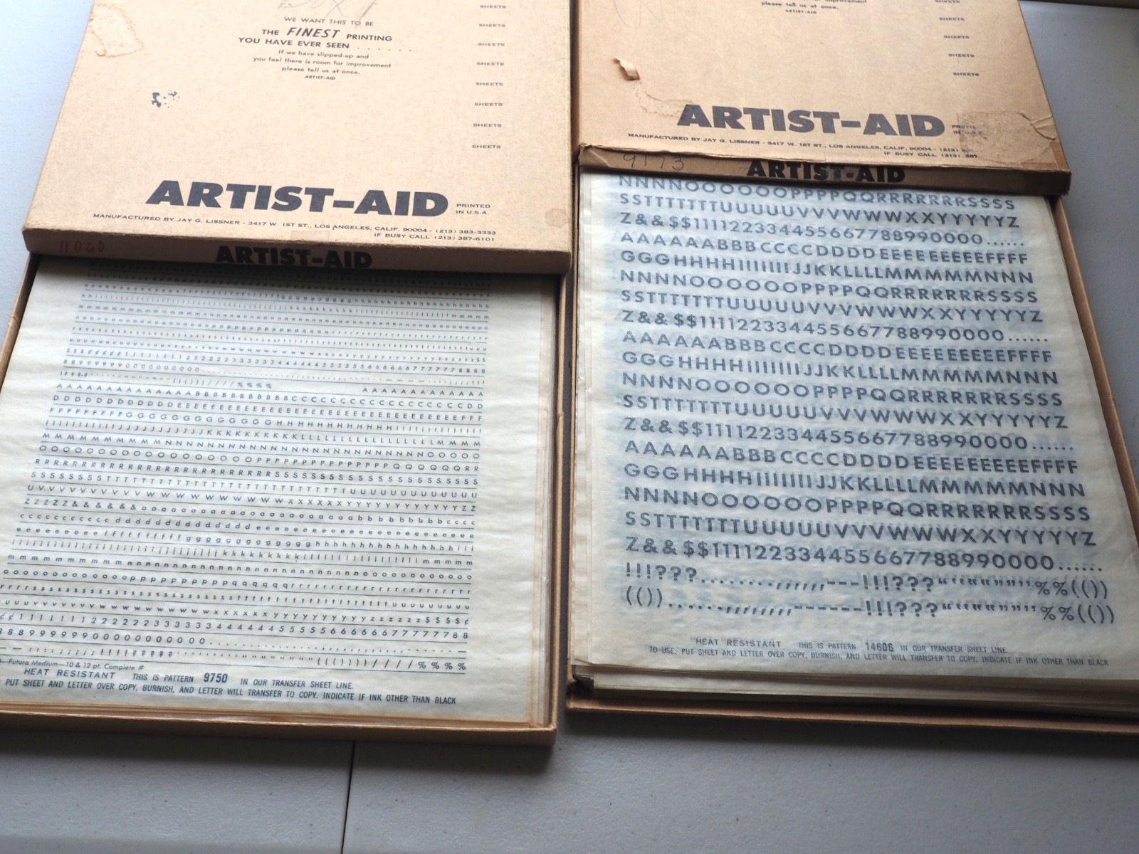 Vintage Transfer Letters Lot Numbers Symbols Arrows Artist Aid 140 Sheets Rub On