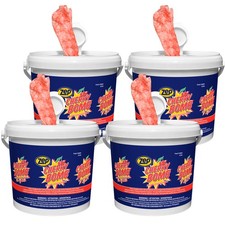 Zep Cherry Bomb Hand Cleaner Towels - 130 Towels Per Bucket Case of 4 