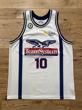 Canotta Basket Fortitudo Bologna Teamsystem Myers Basile Esposito Vintage Italia