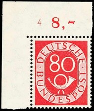 Bundesrepublik Deutschland, 1952, 137 Fo.-Nr. 4, ungebraucht