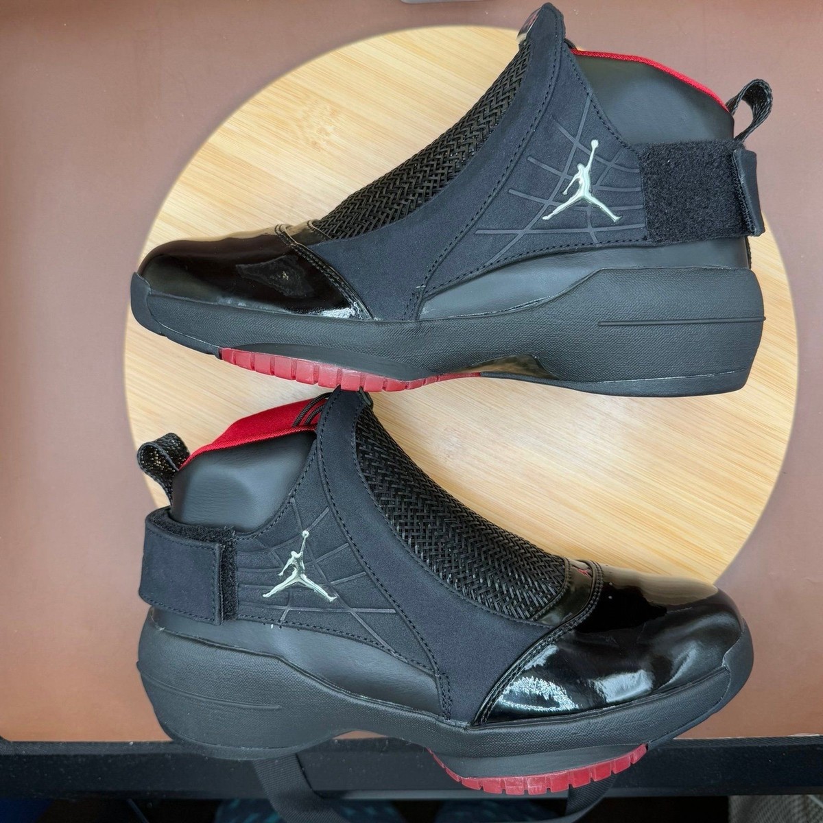 Nike Air Jordan 19 Retro Bred Countdown Pack (2008) Men's Size 8