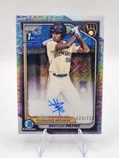 BRAYLON PAYNE 2024 Bowman Chrome Draft 1st Choice Refractor Auto HTA /150 RC