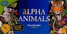 The Green Board Game Co Alpha Animals Deluxe Family Edition Board Game Complete