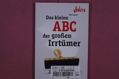 312623 Pat Lauer DAS KLEINE ABC DER GROSSEN IRRTÜMER Jokers in der Verlagsgruppe