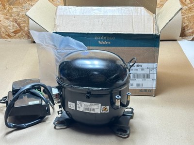 Embraco Compressor NT2180UV 208-230V 1HP 60Hz 30.0LRA 6.10RLA R290 1Ph