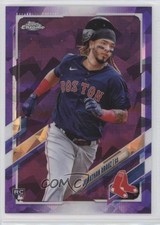 2021 Topps Chrome Sapphire Edition Purple 8/10 Jonathan Arauz #468 0xh3