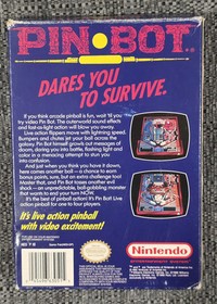 Pin Bot (Nintendo Entertainment System) NES