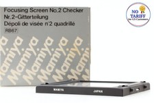  N MINT  Mamiya Focusing Screen No.2 Checker for Mamiya RB67 Pro S SD JAPAN