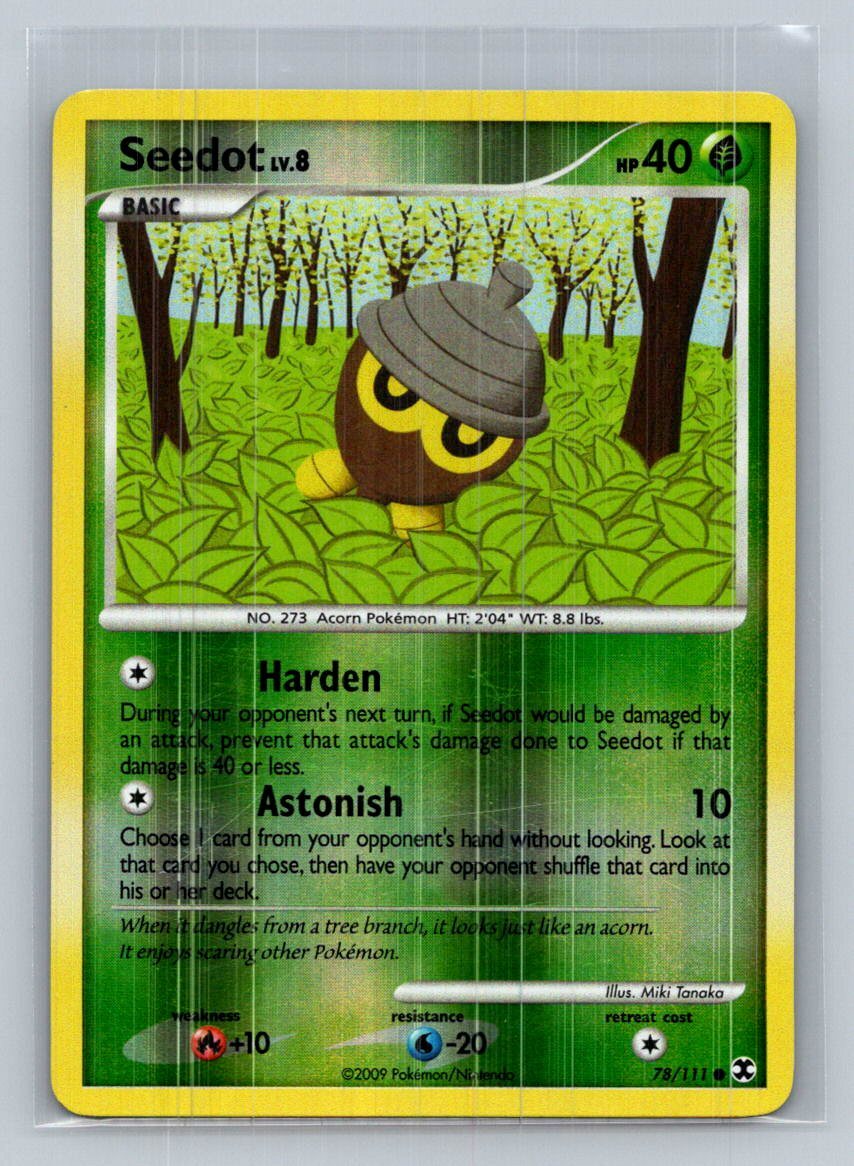 Seedot Rising Rivals 78/111 Near Mint NM Reverse Holo