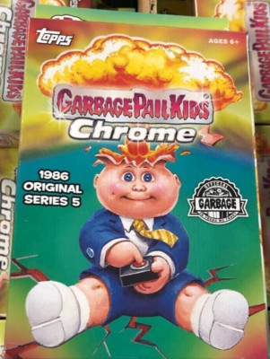 NEW 2022 Garbage Pail Kids Chrome trading cards 1986 Series 5 BUY 1 GET 1 FREE