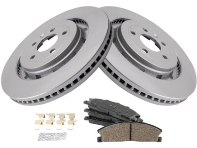 PowerStop Front Semi-Coated Rotor Kit | 2013–2016 Lincoln MKZ (SC6399)