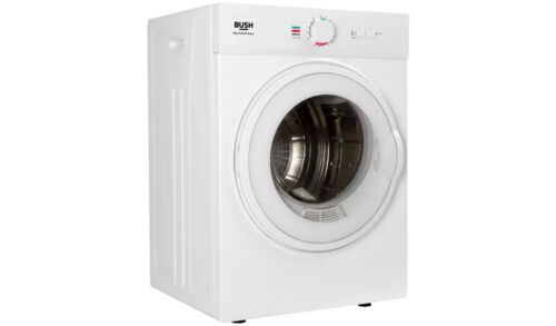 NEW GRADED BUSH WHITE MINI 3 KG VENTED TUMBLE DRYER  - UK DELIVERY - Afbeelding 1 van 9