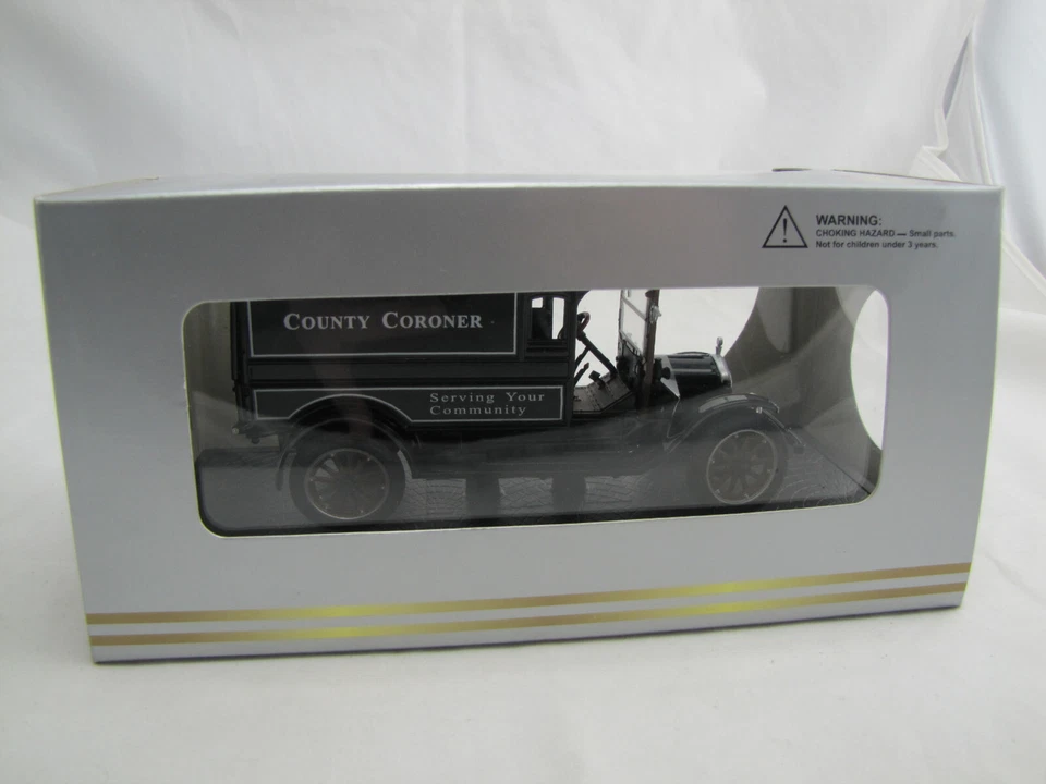 32427 Signature Models 1920 White Ambulance County Coroner - 1:32 - Bild 3 von 4