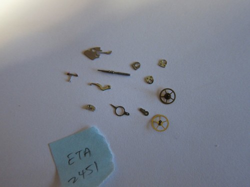 ETA 2451 Watch Part Lot Watchmaker parts Repair NOS - Picture 7 of 7