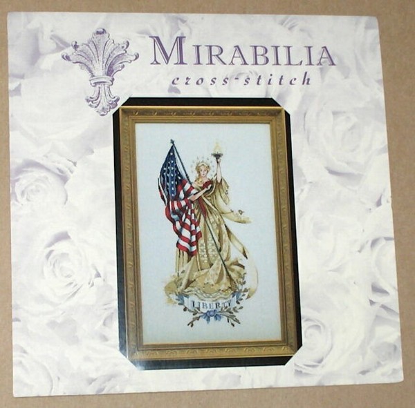 Mirabilia Lady of The Flag Ltd Ed 25th Anniversary Cross Stitch Pattern