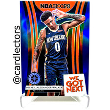 2019-20 NBA Hoops Premium NICKEIL ALEXANDER-WALKER We Got Next #2 RC Blue PRIZM