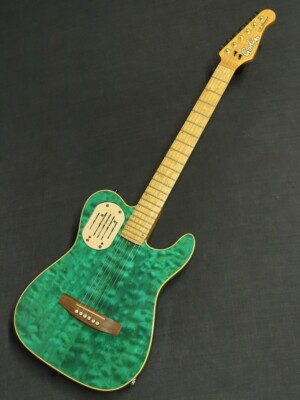 Godin Acousticaster 6 Green Figured Maple Body 1995 limited