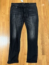 Men's Saint Laurent Faded Black Denim Jeans D02 M/SK-LW Size 34
