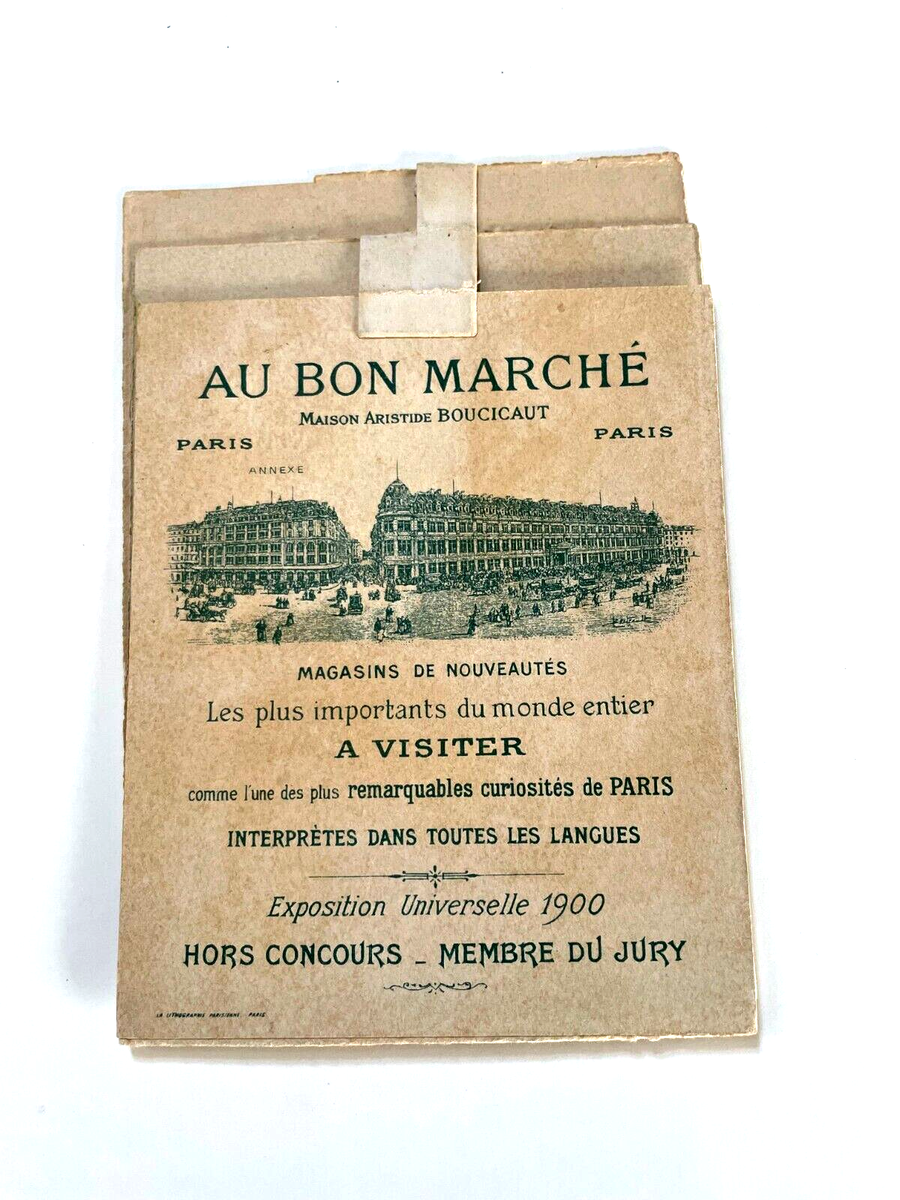 Lovely 1900 3-D French Trade Card 